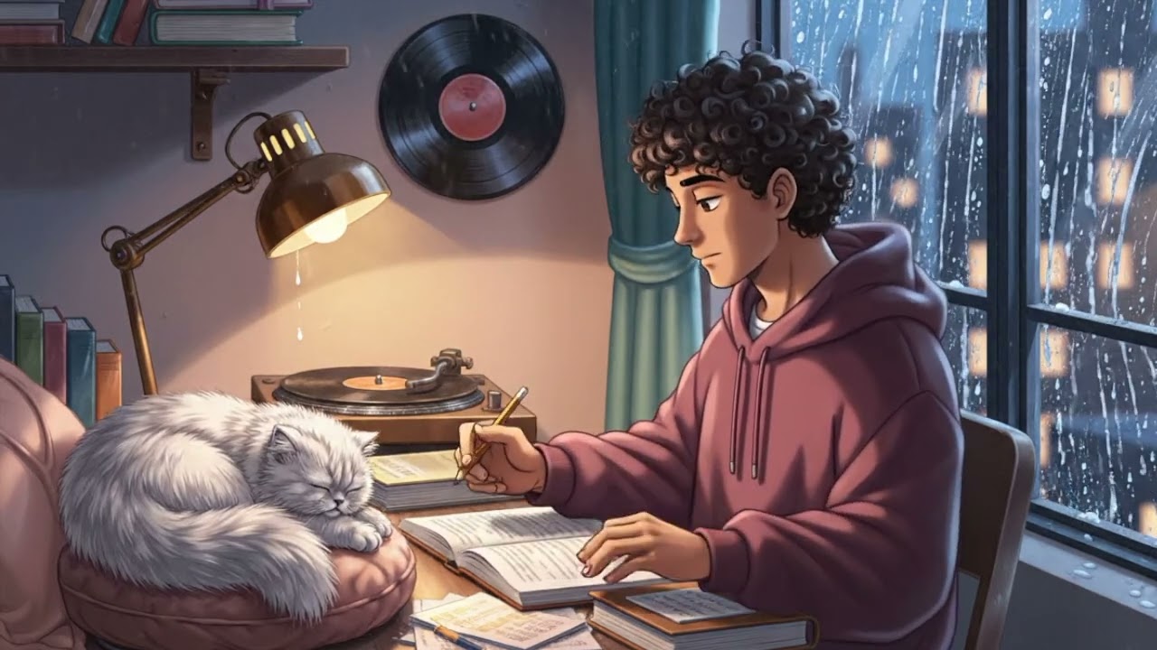safe space. 🌧️ [lofi / peaceful / late night]
