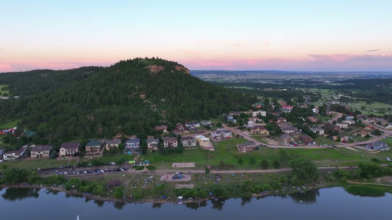 4th of July Sunset Over Palmer Lake &ndash; A Breathtaking Colorado Moment 🇺🇸🌄