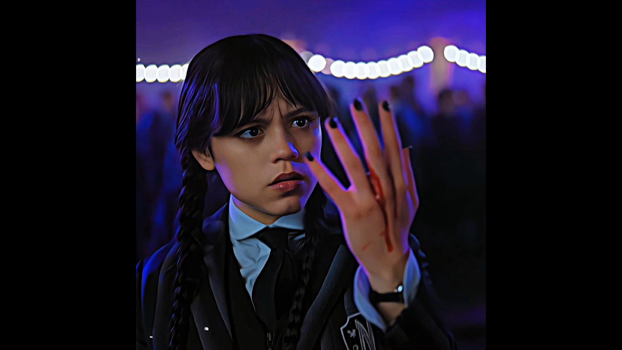 Wednesday's Hand is Bleeding🩸- Wednesday S2E1 Edit | MONTAGEM COMA&bull;ANDROMEDA & elysian (Slowed)