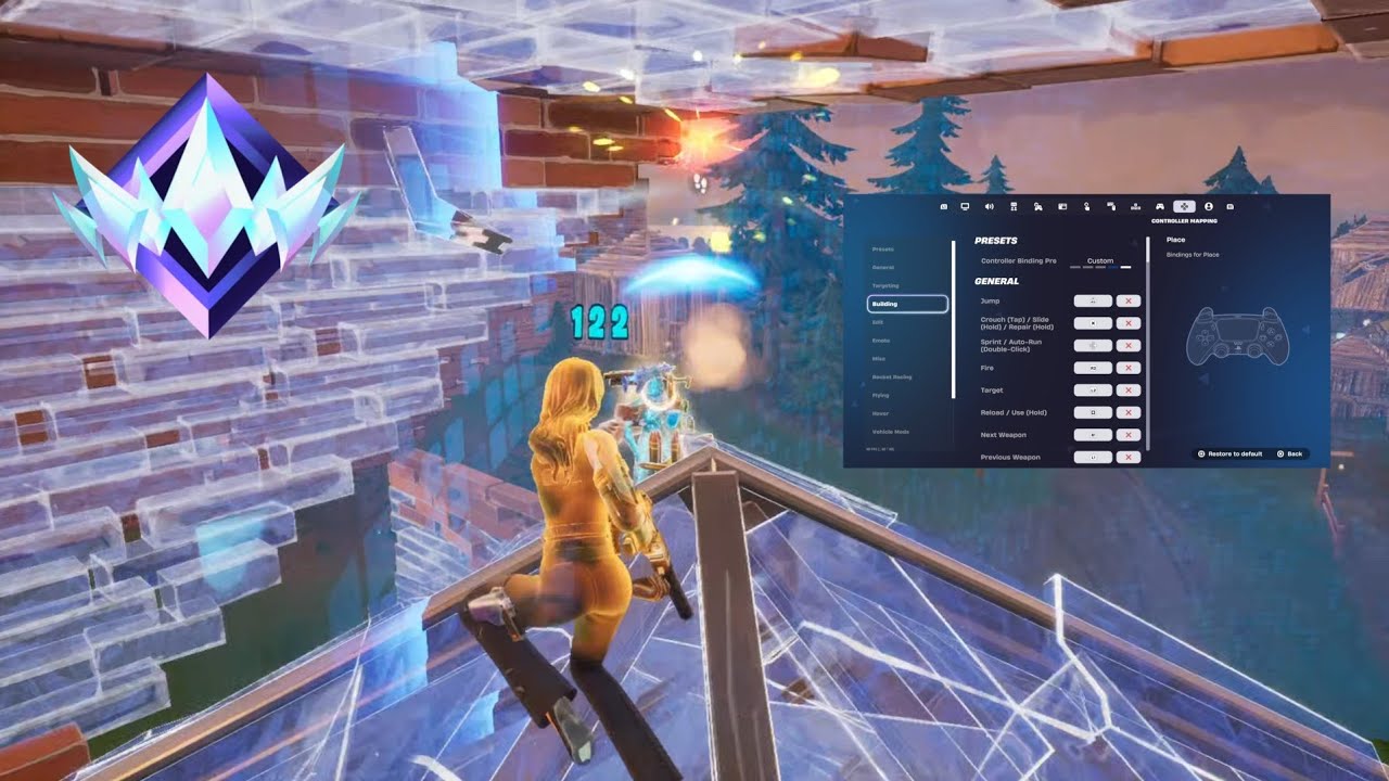 FORTNITE | PS5 | RELOAD🔄 | FULL GAMEPLAY | SETTINGS
