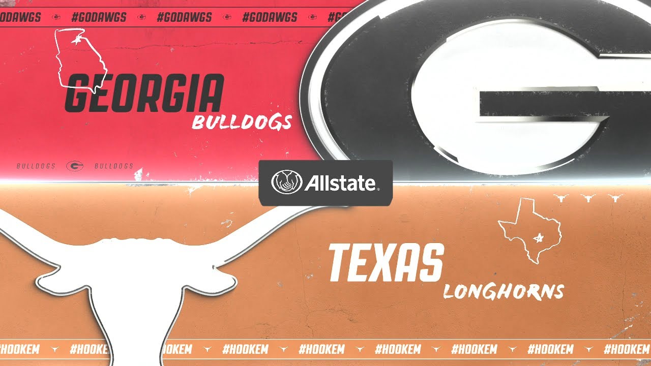 NCAA College Football 26 - Georgia Bulldogs Vs Texas Longhorns PS5 Simulation Full Gameplay