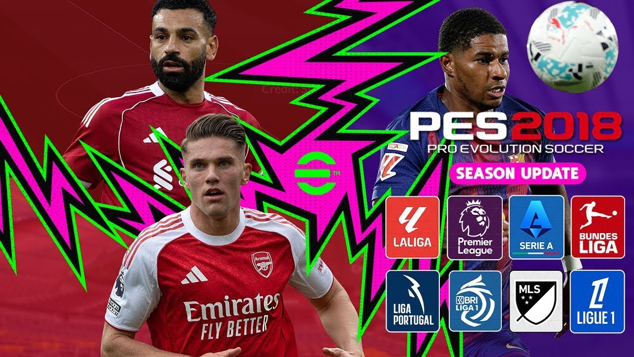 TERBARU! CARA INSTALL PES 2018 PATCH 2025/2026 FULL UPDATE DI LAPTOP ATAU PC