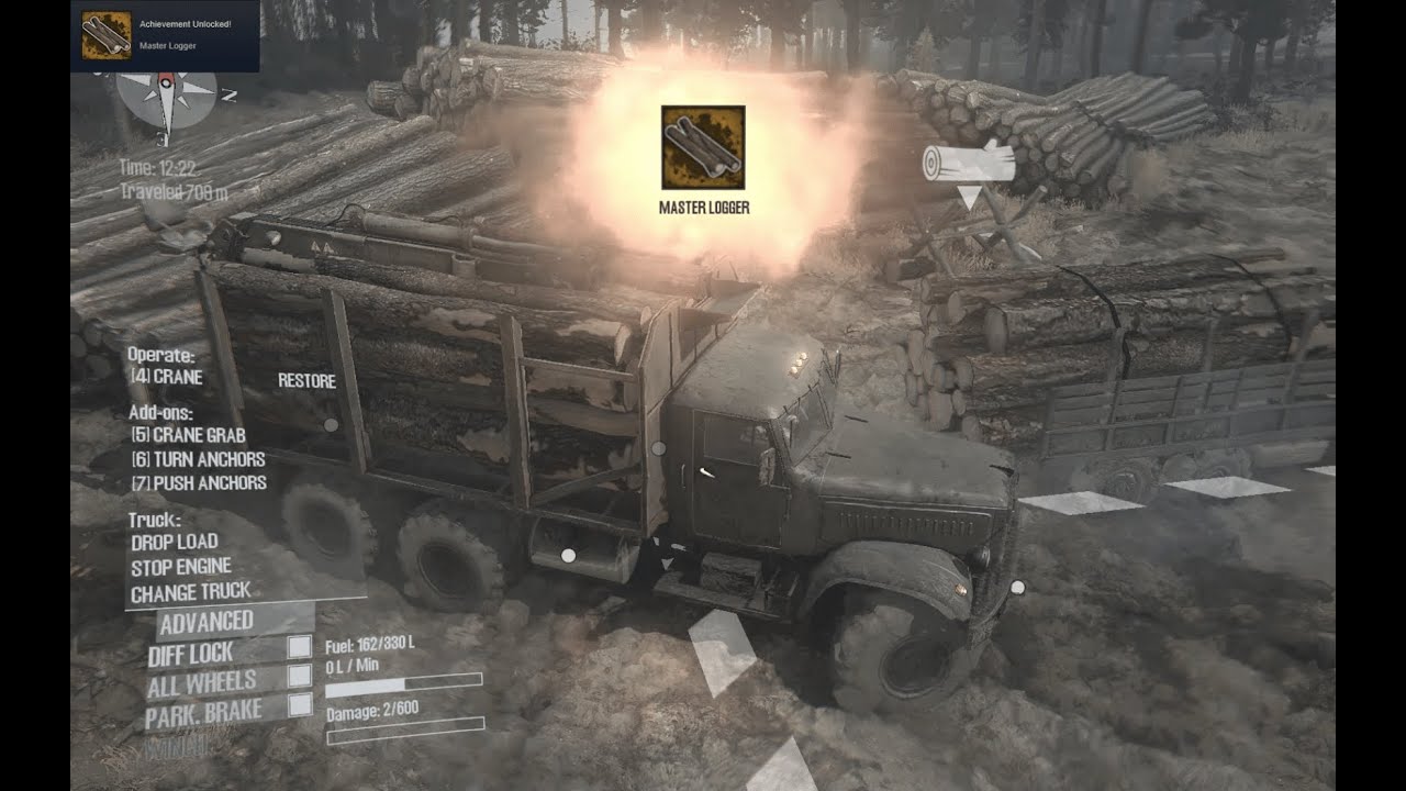 Spintires: MudRunner #50 - Master Logger- Achievement
