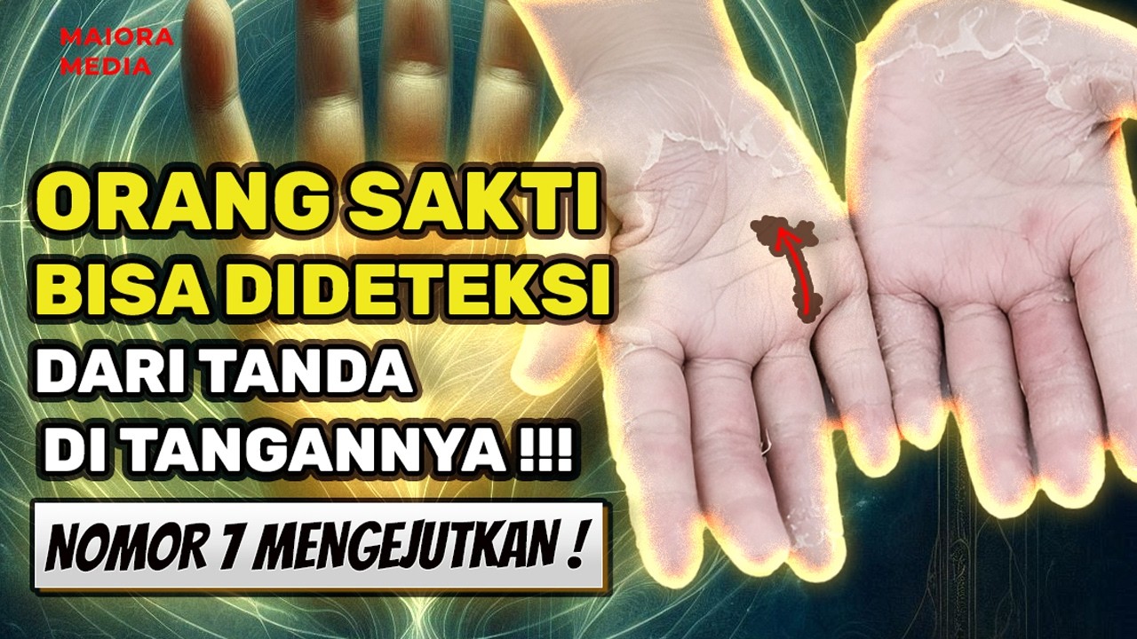 WAJIB CEK❗ 7 Tanda Di Tangan Yang Menunjukkan Kamu Orang Sakti!🔥🔥