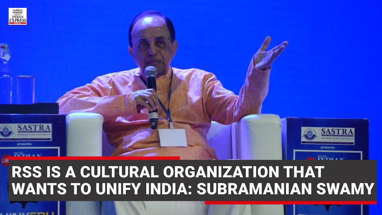 RSS is a cultural organization that wants to unify India: Subramanian Swamy | ThinkEdu Conclave 2022