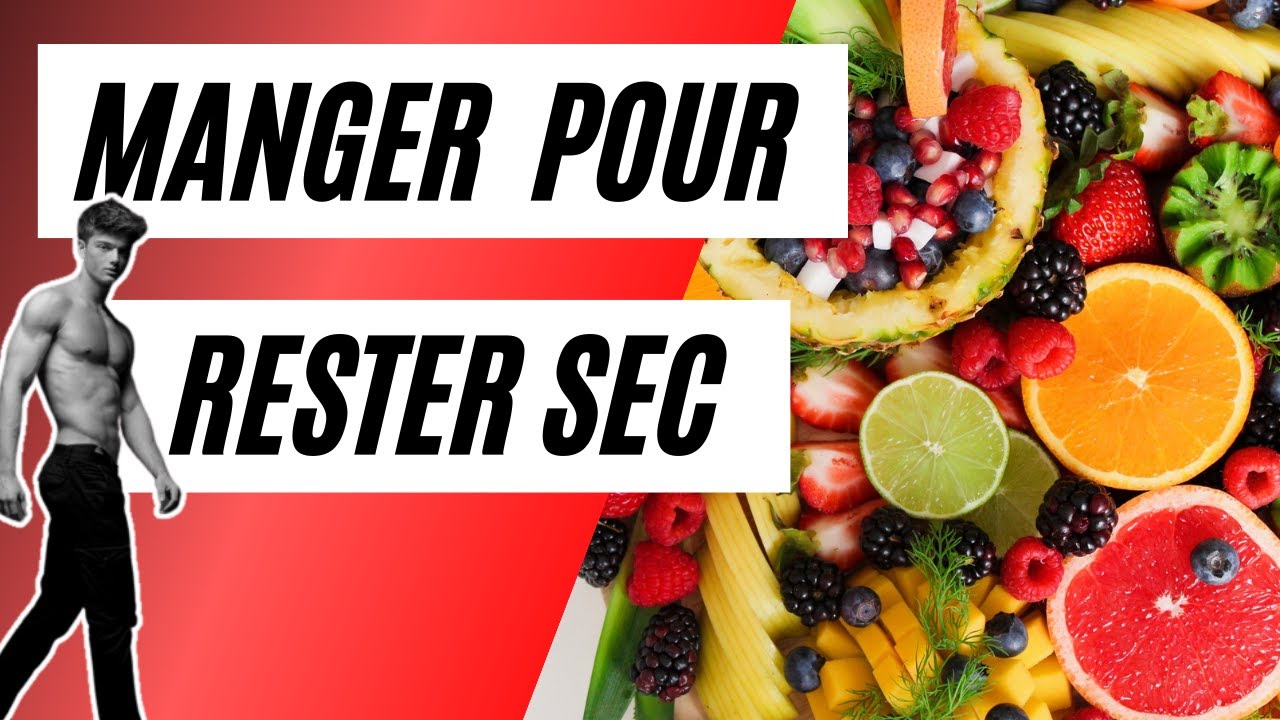 Comment bien manger pour rester Sec ? (Vlog)