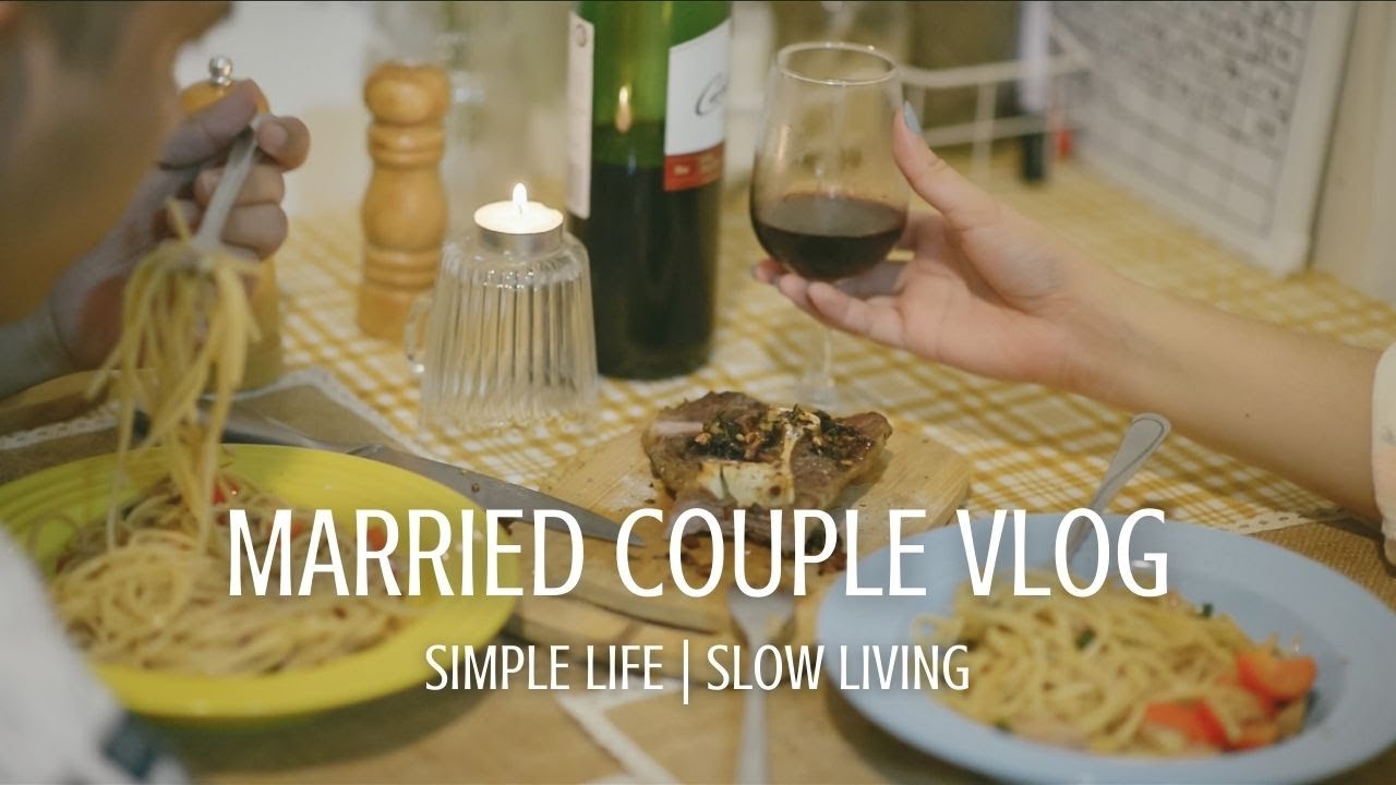 A Weekend at Home of a Married Couple Cooking Simple Meals | SLOW LIVING Vlog #52