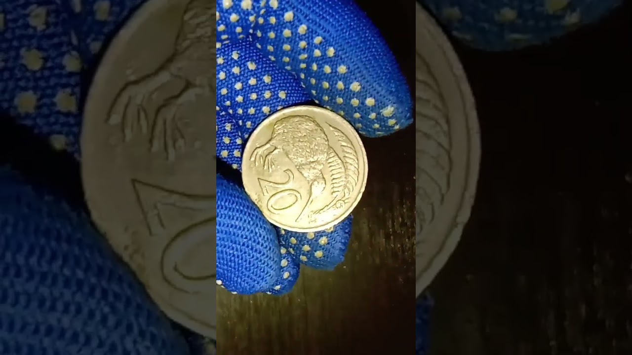 New Zealand Coin 20 Cents 1975#queenelizabeth#british  .Worldcoins&Currency.ALEJANDRO BELGA TV