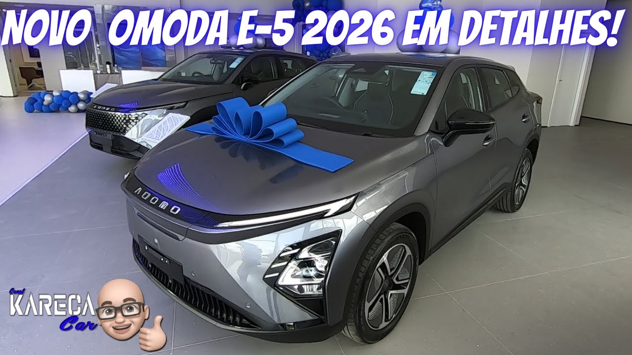 🚗⚡ “OMODA E5 2026: O Elétrico Chinês Que Quer Bater os Grandes?