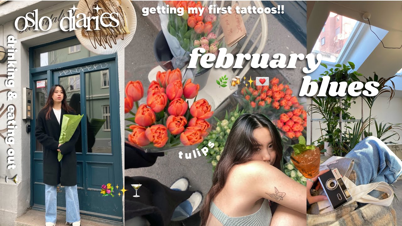 a week living in oslo // getting my first tattoos!! & my fav places to eat at in the city 🍸✨