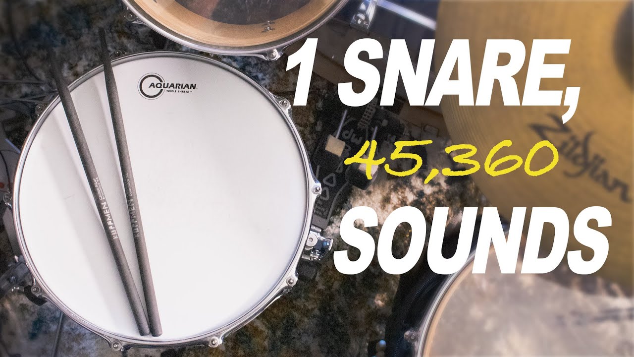 Get the most out of your snare drum - snare drum for beginners