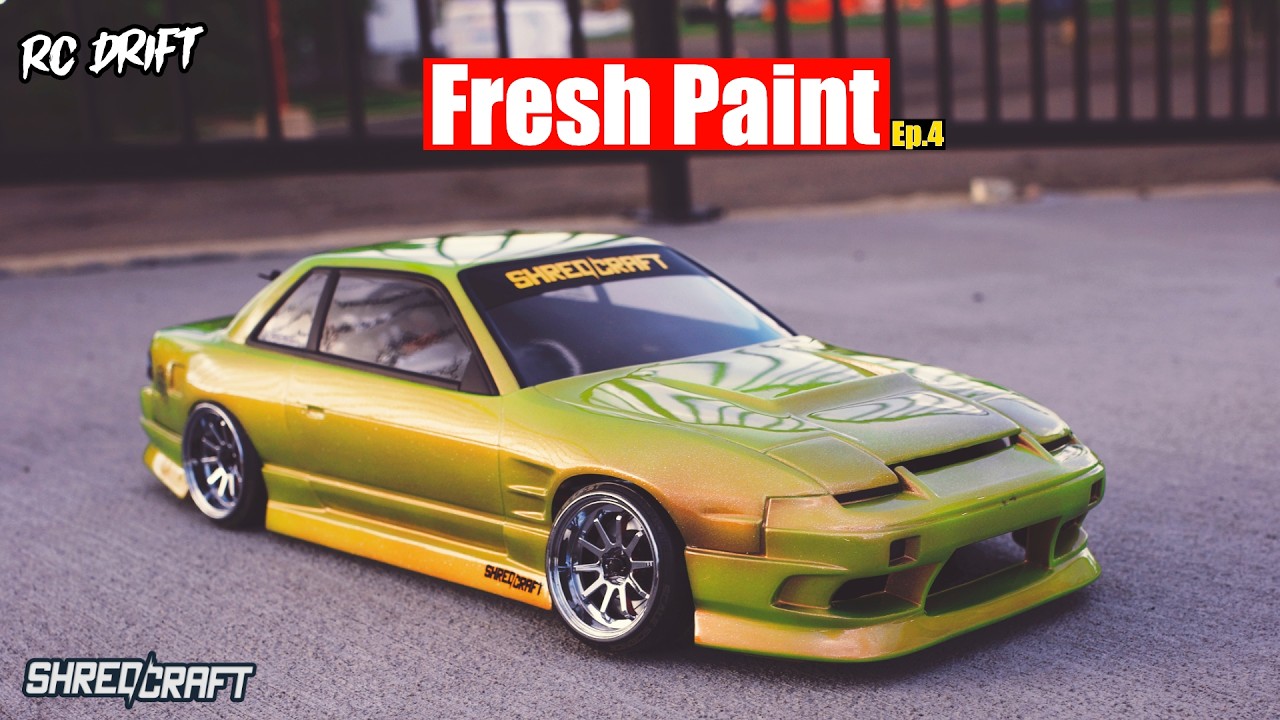This is How I Paint RC Drift Bodies Like a Pro | FRX RS Build Pt.4
