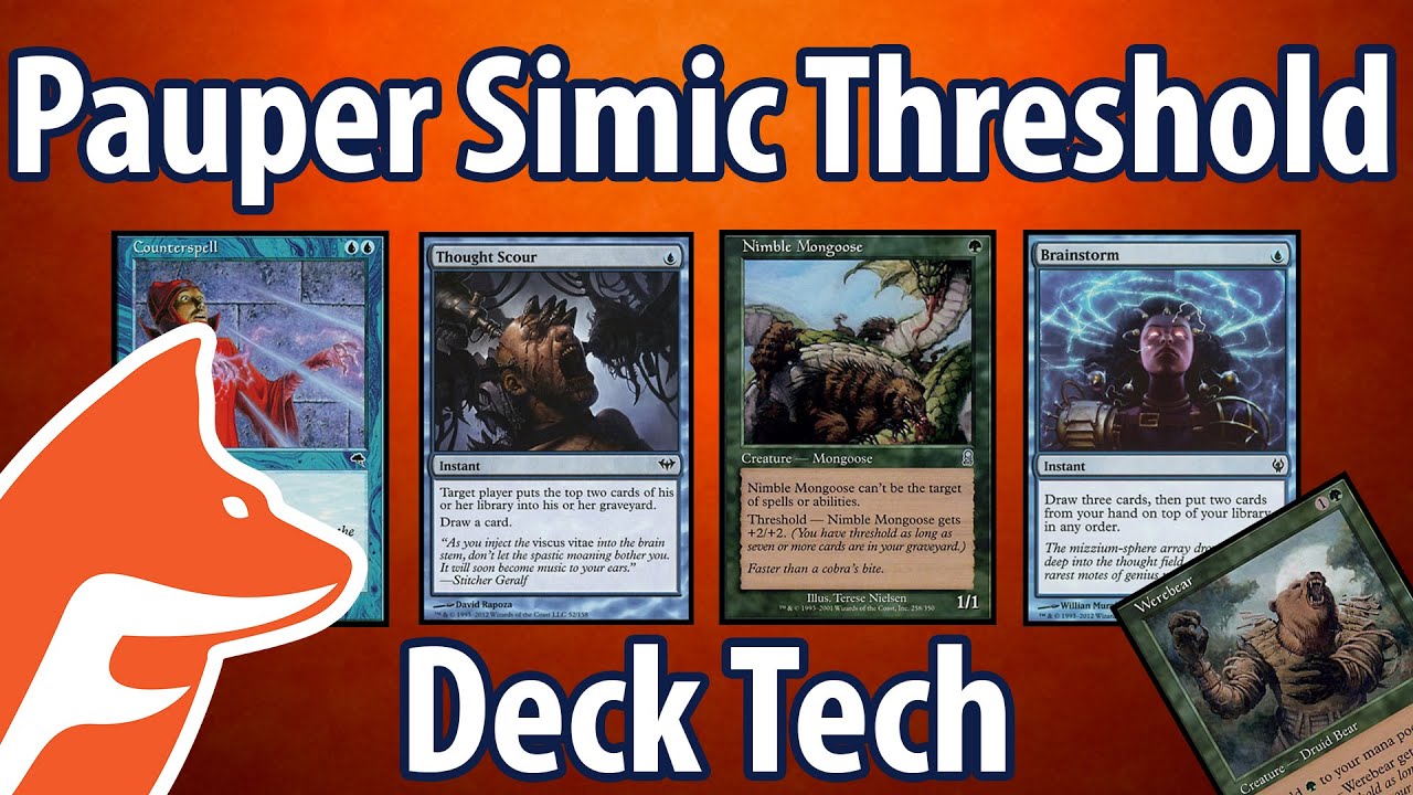 Pauper Simic Threshold Deck Tech - A Guide for Magic: The Gathering