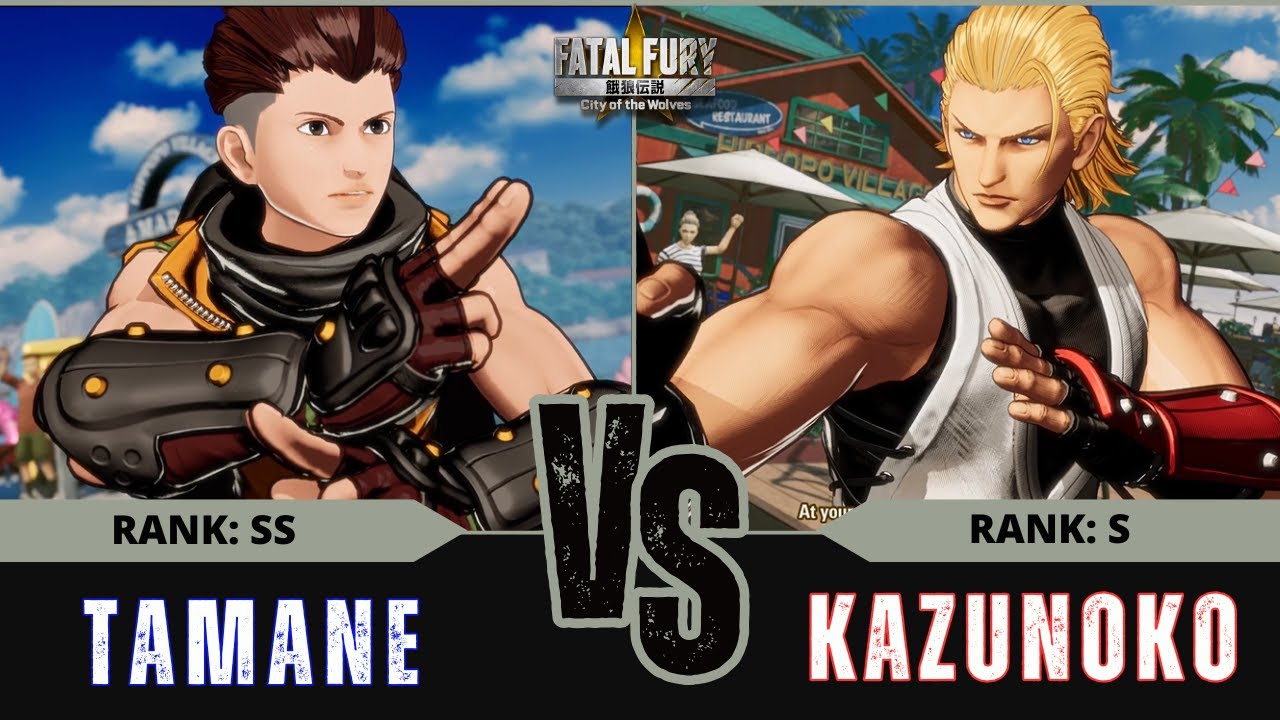 FF:CotW 🐺 TAMANE (Hokutomaru) vs KAZUNOKO (Andy Bogard)⭐Replay Match - FATAL FURY: CotW - 06/25