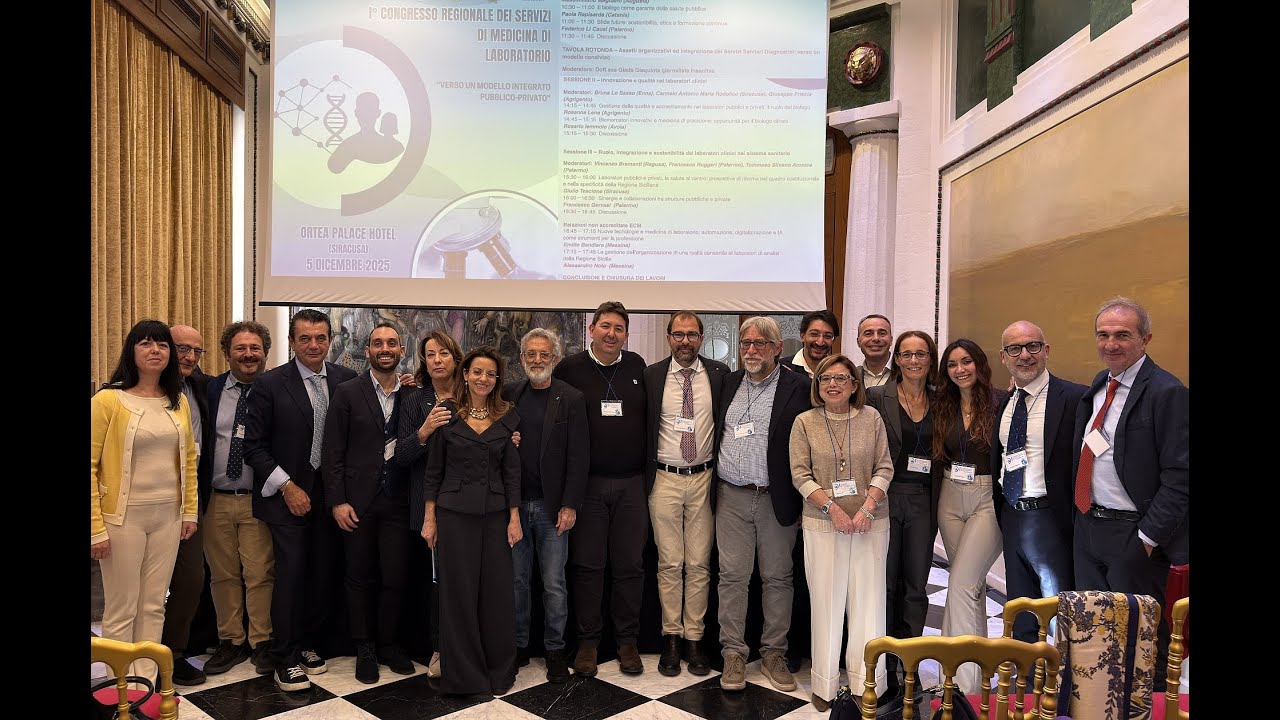 Servizi di Medicina di Laboratorio, a Siracusa il 1° Congresso Regionale