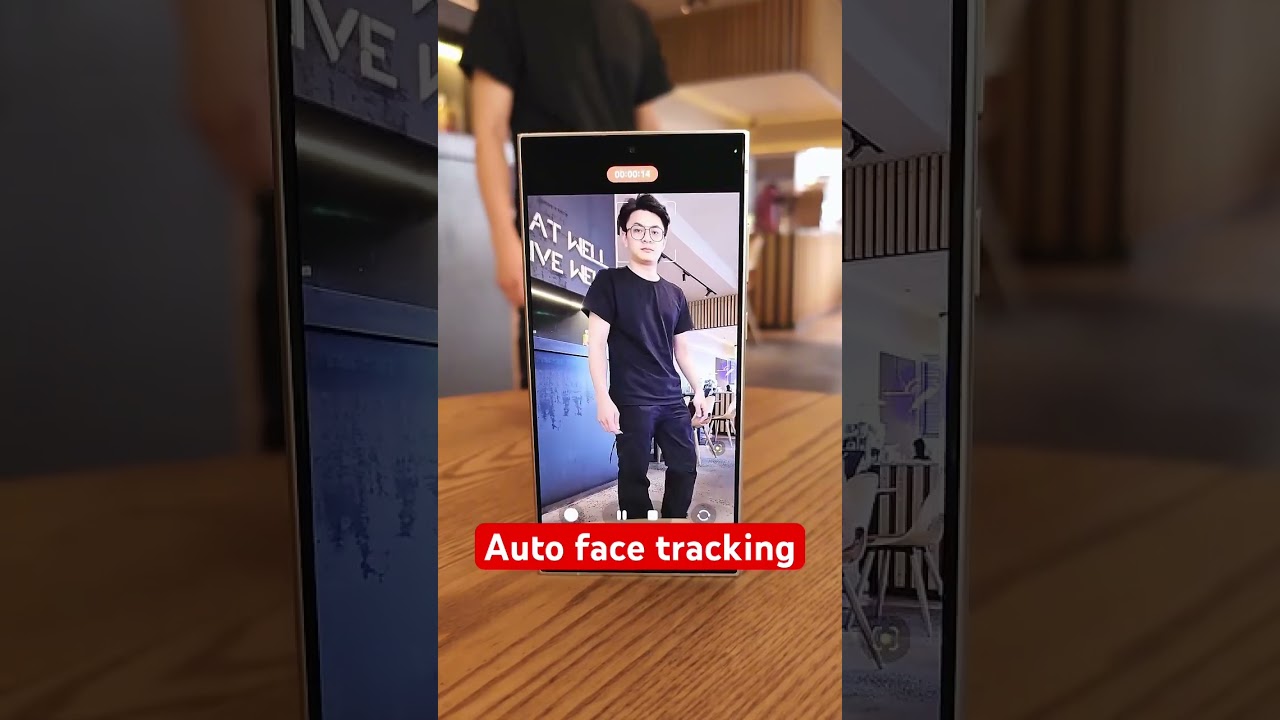 Samsung s24 ultra face tracking #samsung#shorts #ytshorts