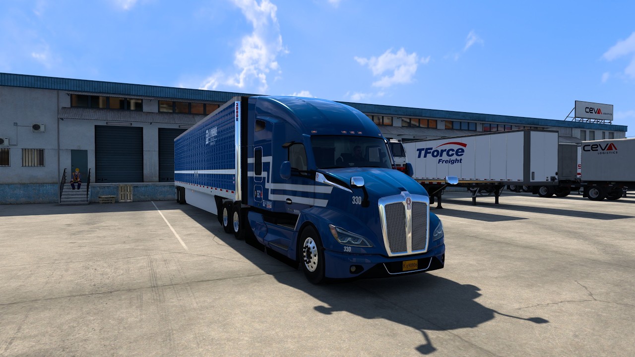 Morehouse Truck Line Long Haul  Ultra‑Realistic ATS Driving (No Commentary, Pure ASMR Sounds)