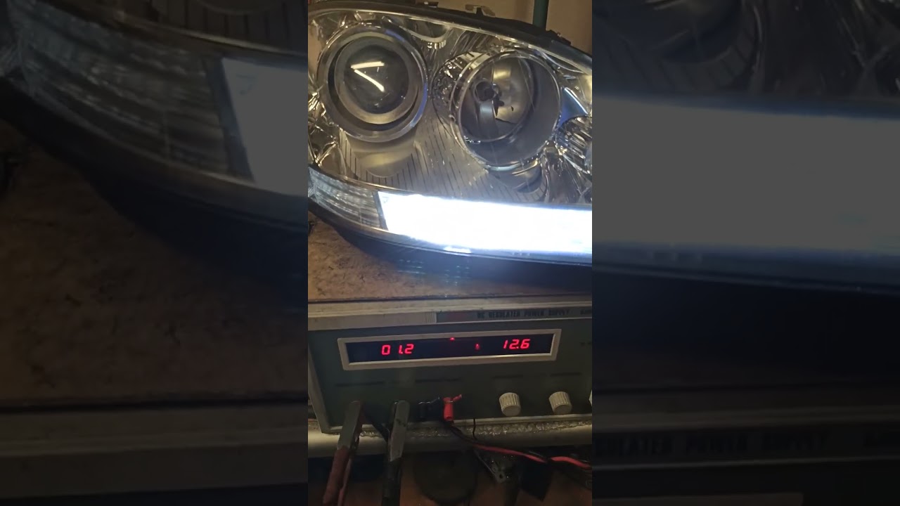 DRL (ДХО)  в Mercedes w164