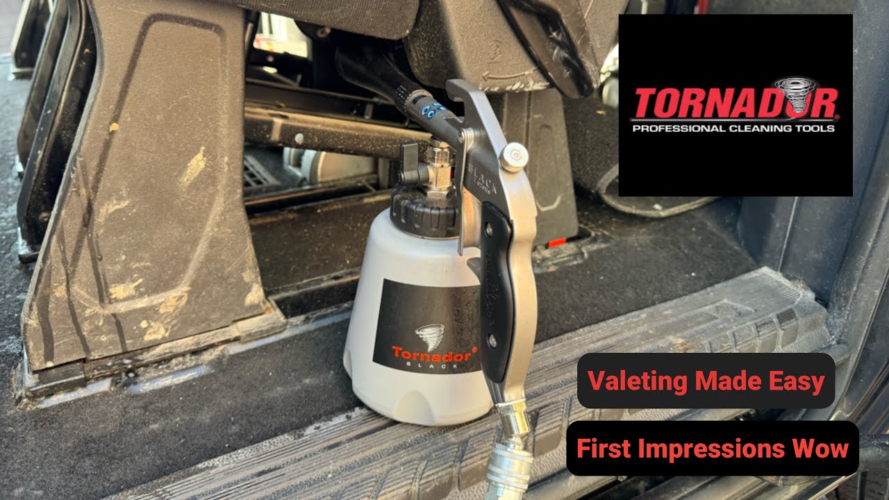 Tornador Car Cleaning Gun In Action - Game Changer - Car Valeting And Detailing Tips
