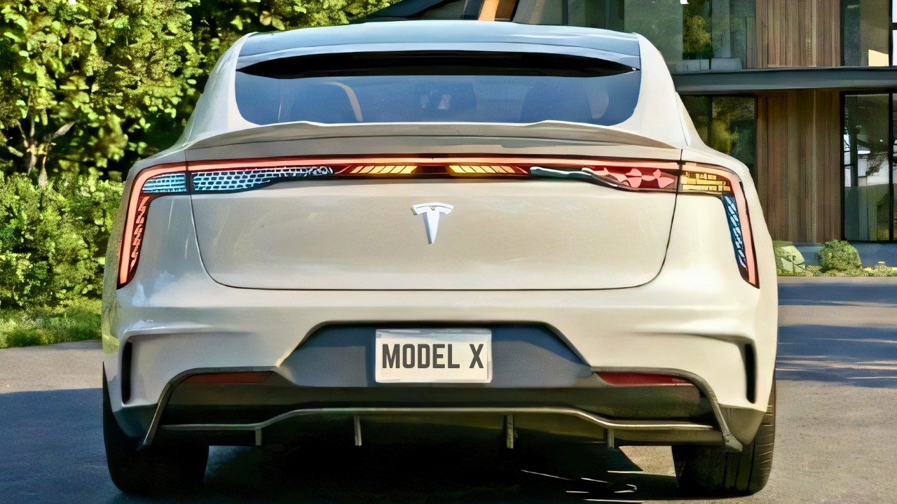 Представляем совершенно новую Tesla Model X 2027 года &mdash; первый взгляд!