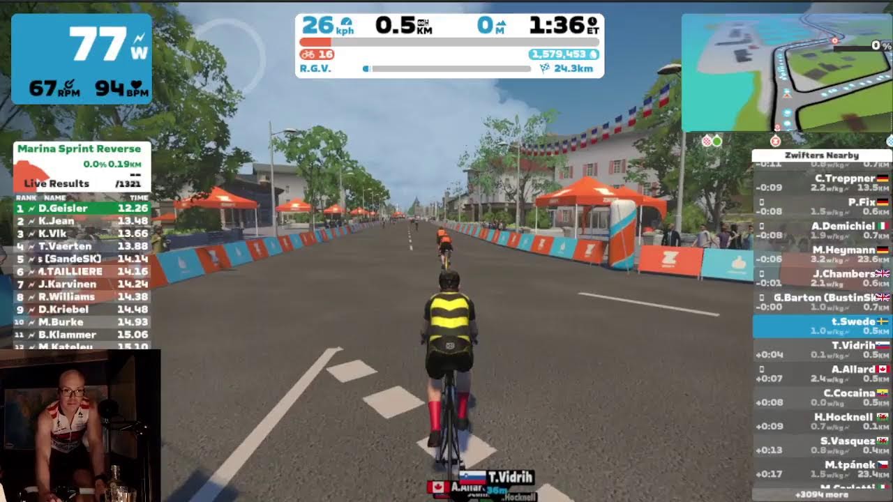 Zwifting LIVE