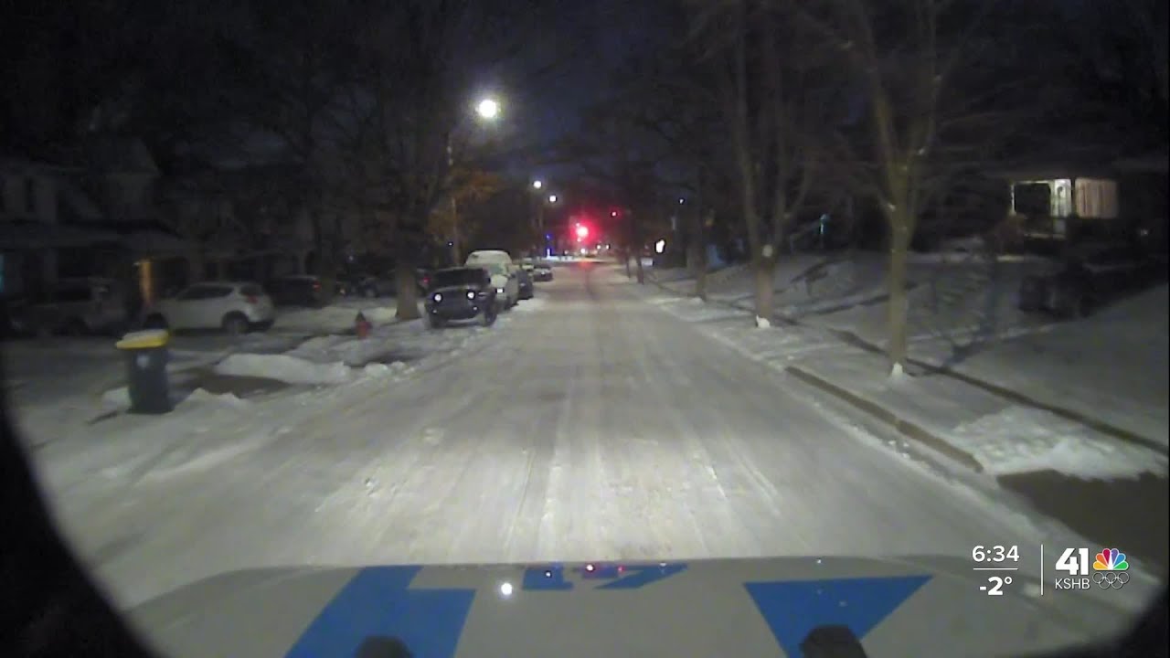 Grant shows you a snow-packed neighborhood in Kansas City