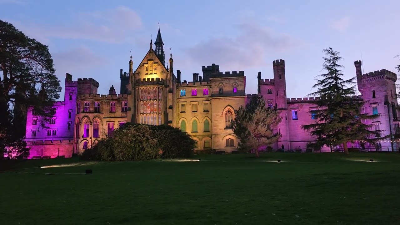 Alton after dark towers light show 