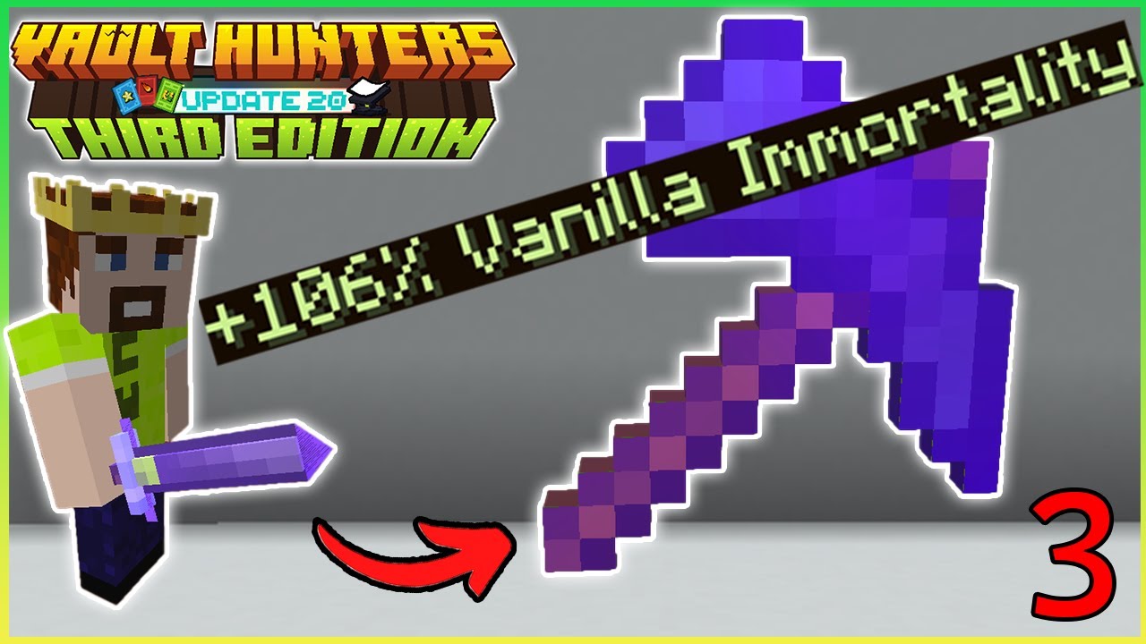 Making an INDESTRUCTIBLE Tool? Vault Hunters Leftovers SMP (3)