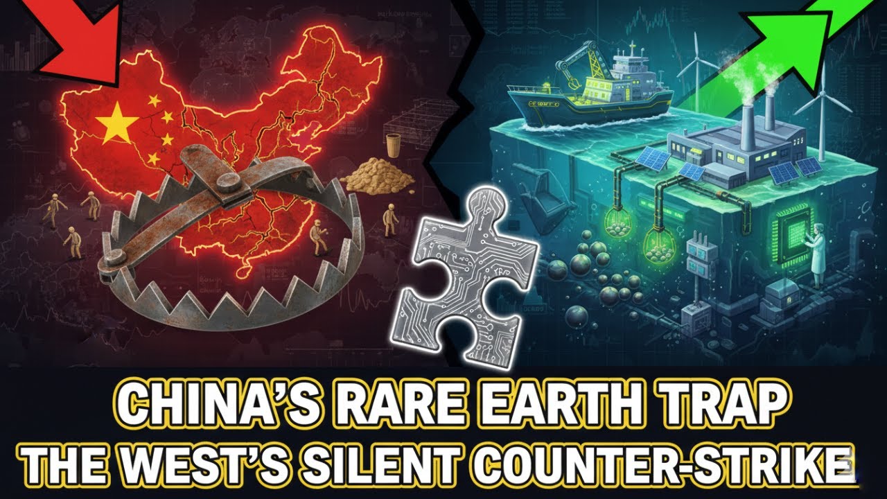 [Illustrated] China's Rare Earth Weapon Backfires! The Secret Strike Breaking the 90% Monopoly