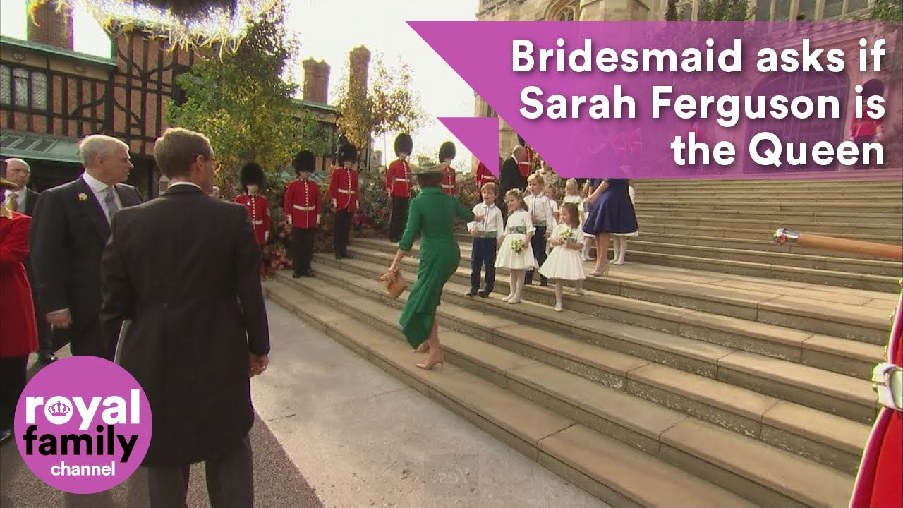 Theodora Williams asks Sarah Ferguson if she is the the Queen