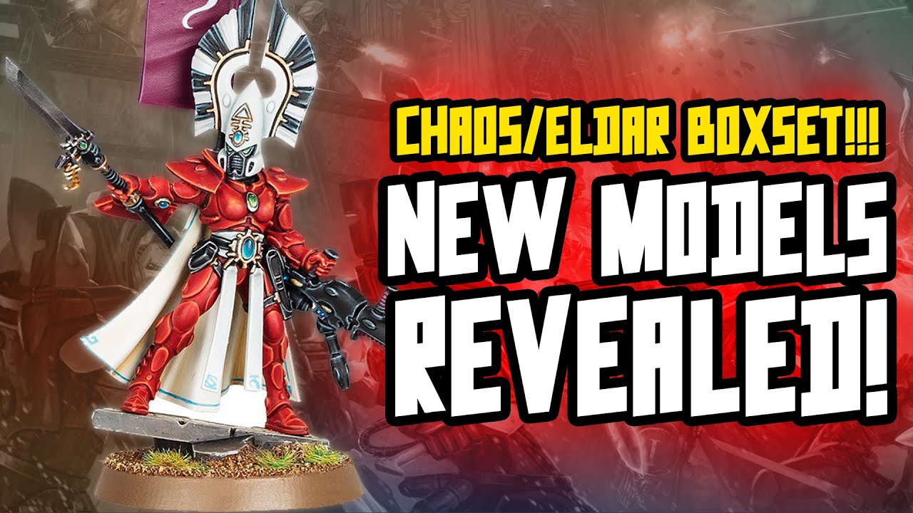 NEW ELDAR & CHAOS MODELS REVEALED! GLORIOUS BOXSET!
