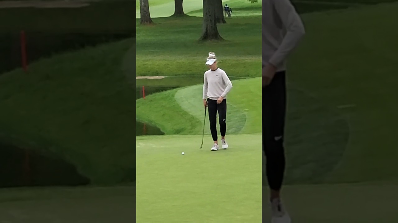 Why did Nelly Korda do this? #golf #golfshorts #golfsport #golfswing #golffacts #nellykorda