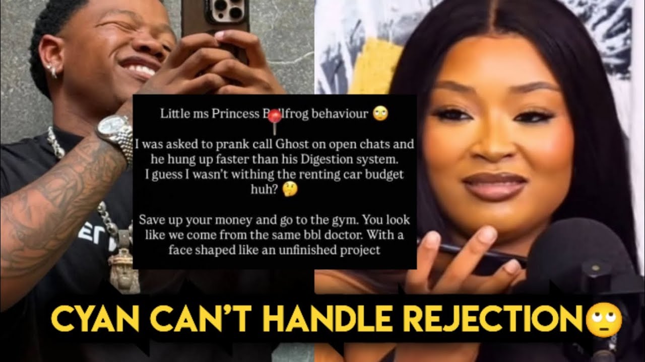 Ghost Hlubi Responds to Cyan Boujee (and it's WILD)