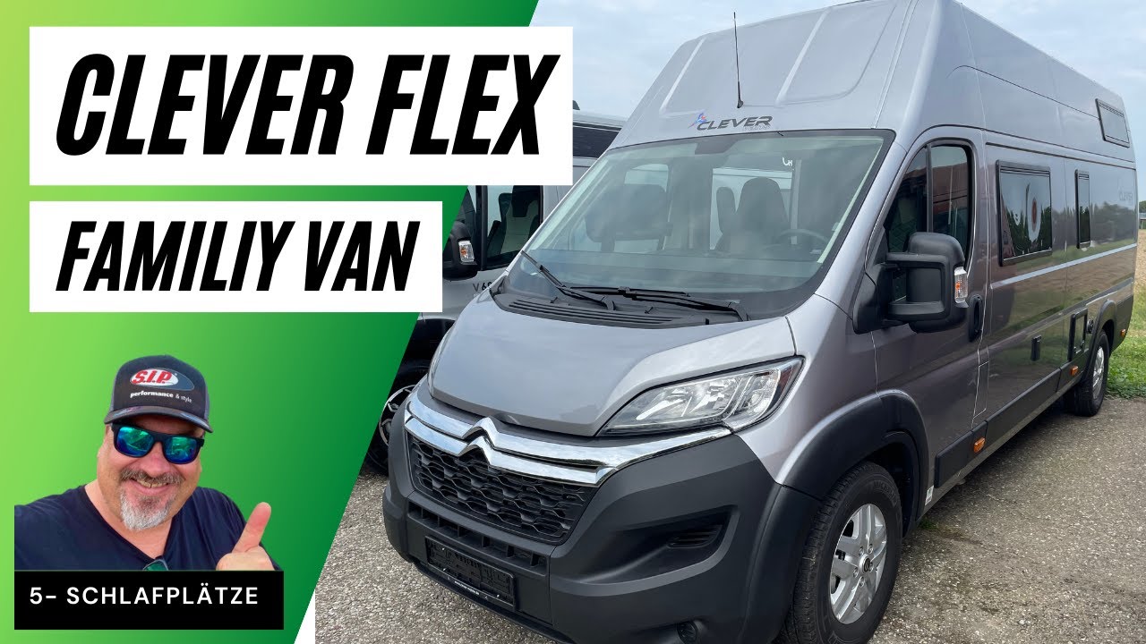 CLEVER FLEX 6.36 💥 FAMILIEN KASTENWAGEN 🏝 5 SCHLAFPLÄTZE