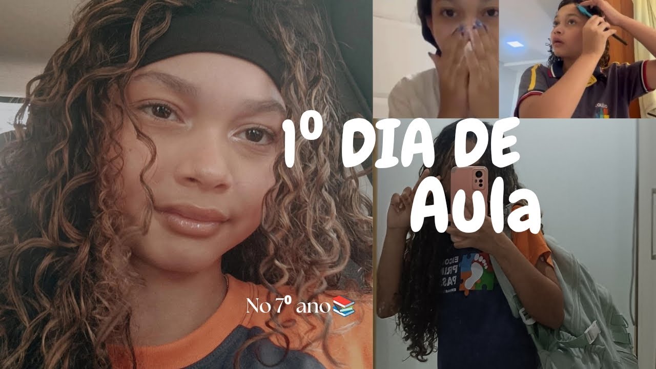 Vlog do meu primeiro dia de aula no 7⁰ ano📚 O que será que aconteceu?