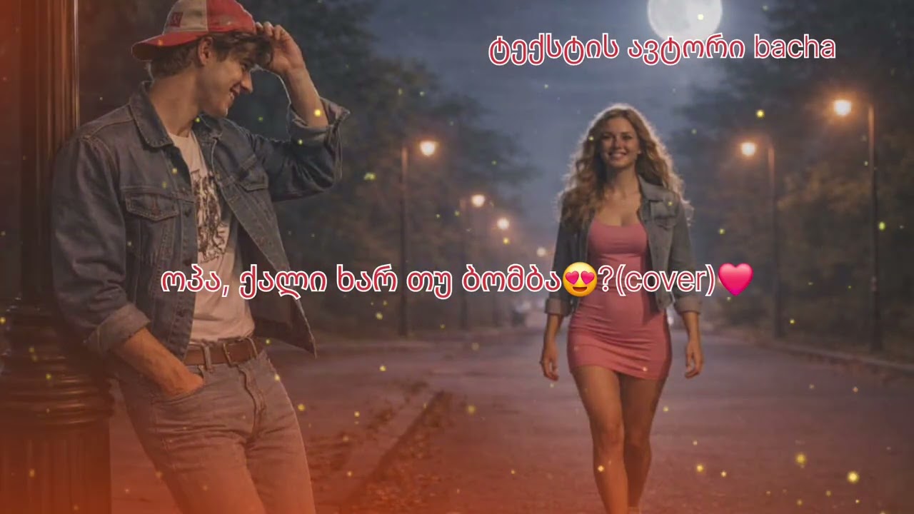 ოპა ქალი ხარ თუ ბომბა😍(cover)ტექსტის ავტორი bacha❤️