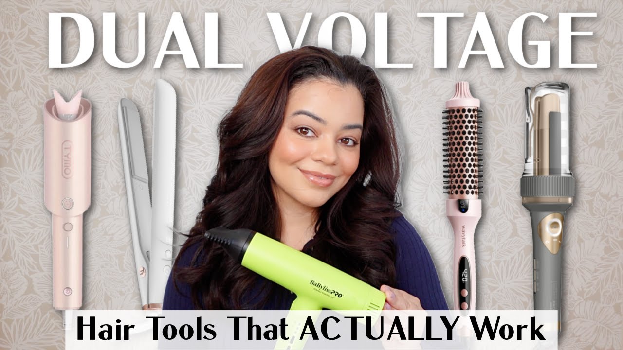 TOP Dual Voltage Hair Tools You NEED for Travel! ✈️ (220V Approved!)