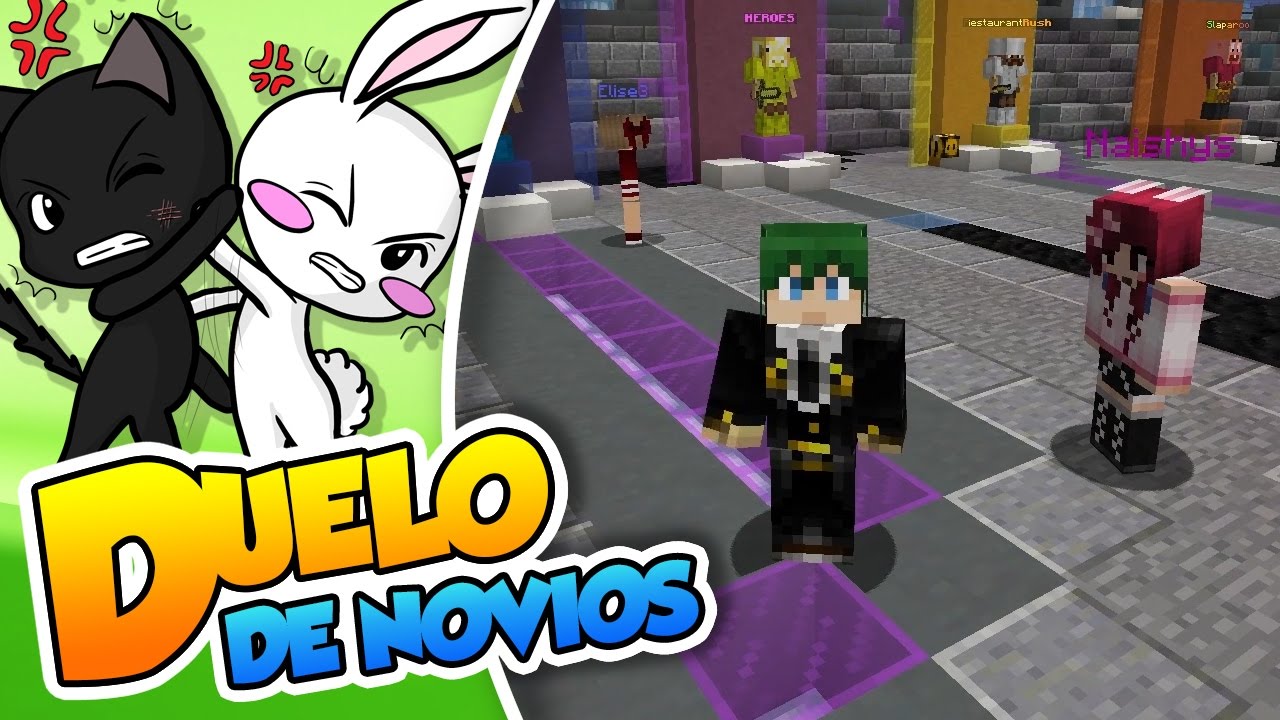 &iexcl;Quien cae el ultimo cae mejor! |#37| Duelo de novios (Minecraft Gravity)