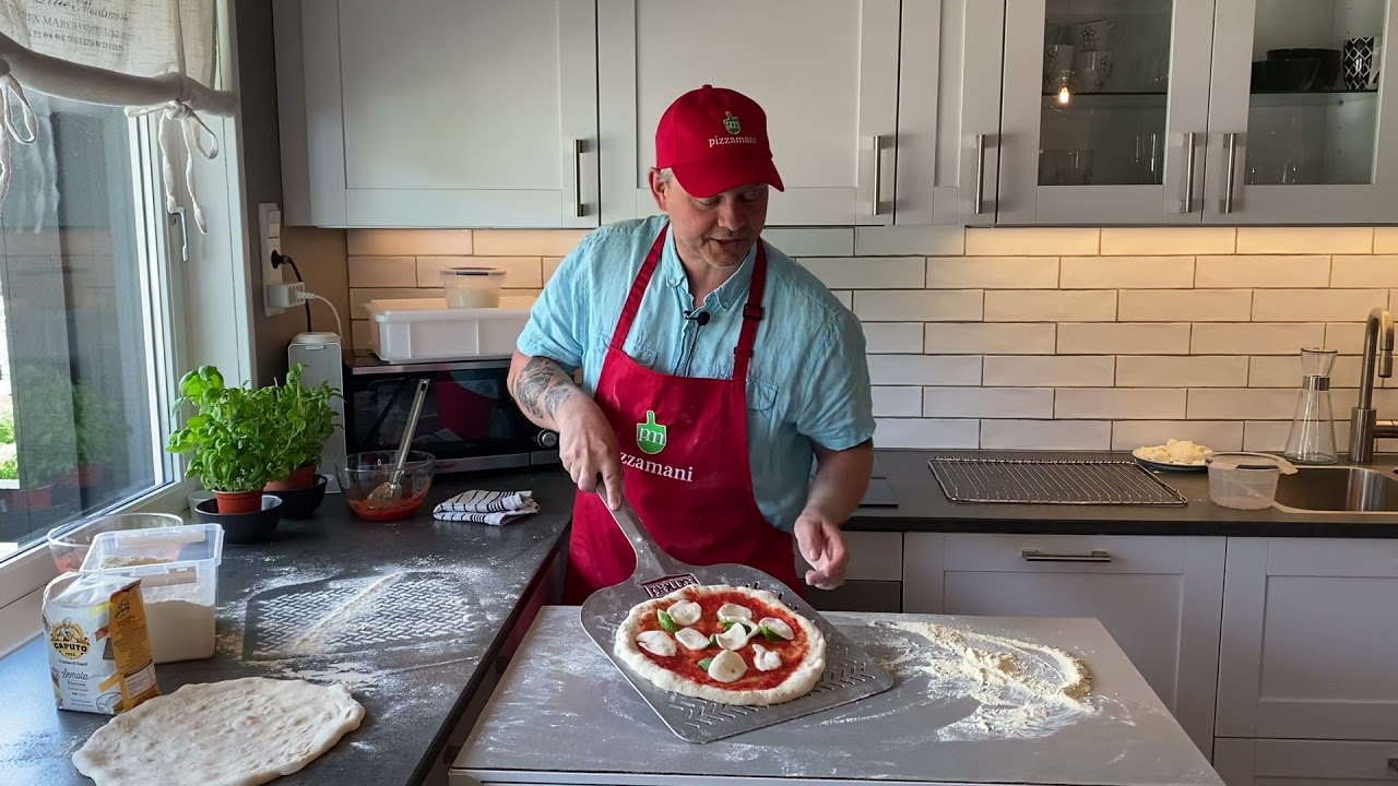 Hvordan ta pizzaen på og av spaden