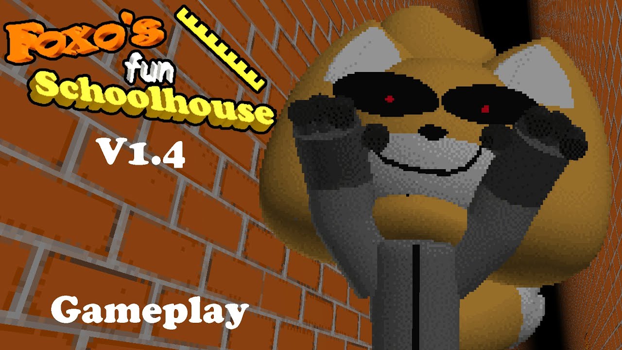 Foxo's Fun Schoolhouse Legacy: Геймплей версии 1.4 (фан-игра Baldi's Basics)