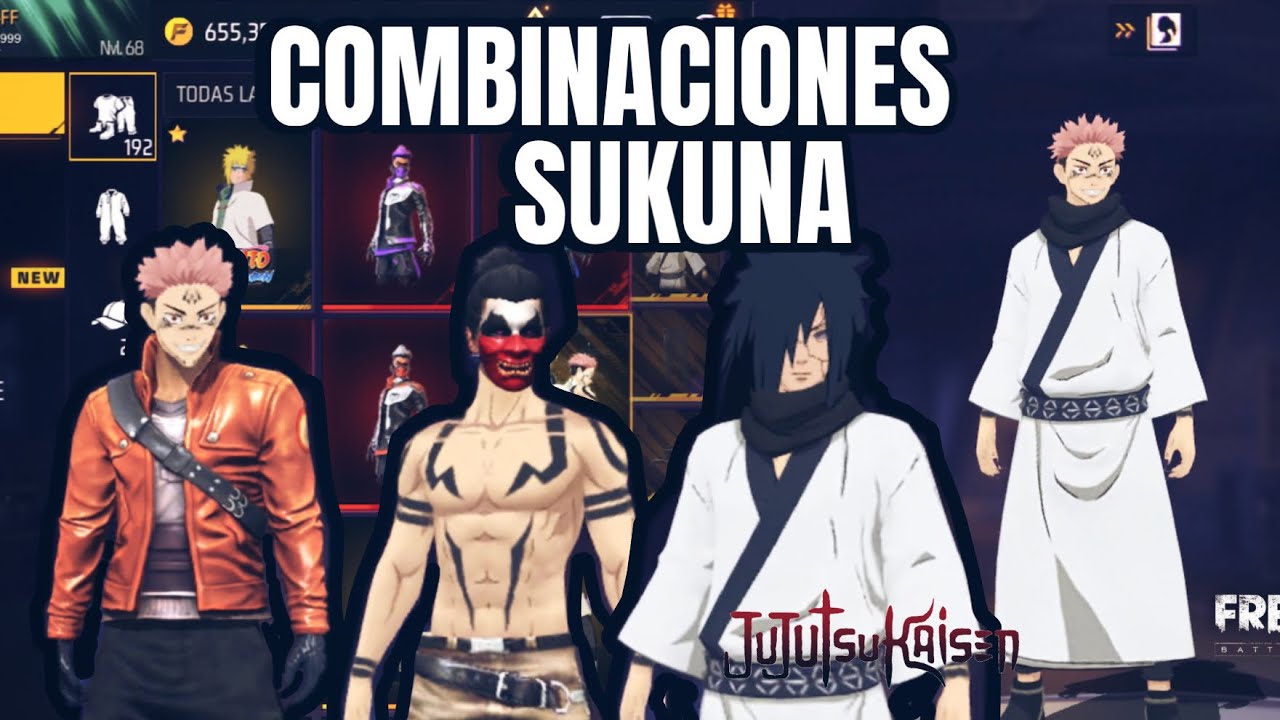 COMBINACIONES CON SUKUNA/JUJUTSU KAISEN 