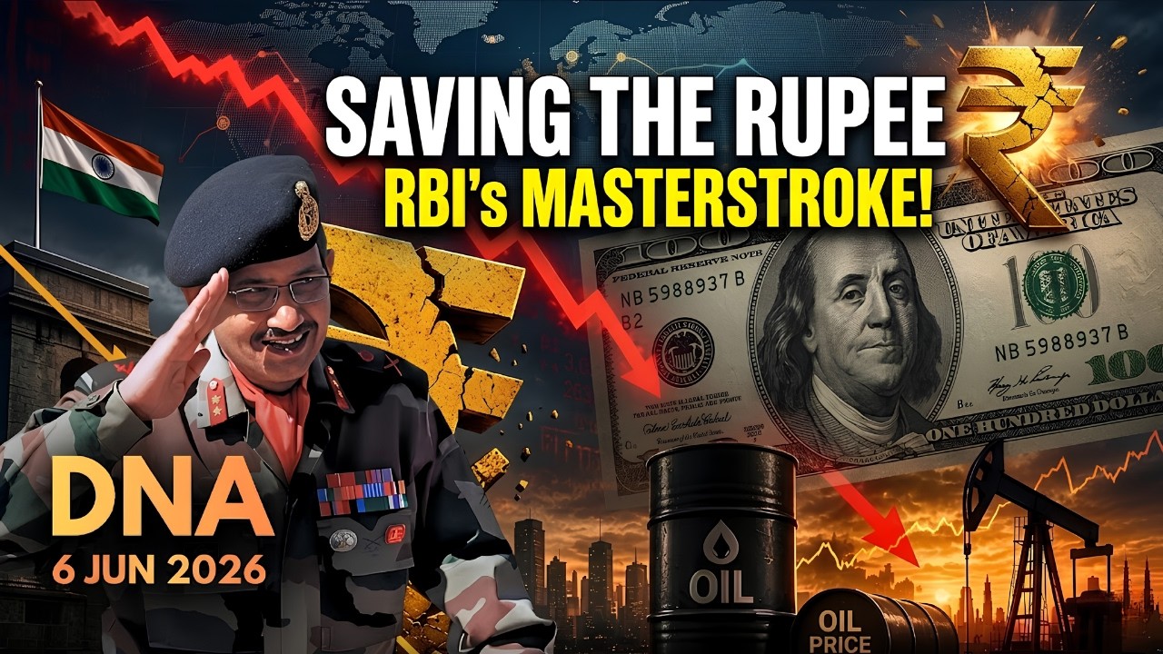 Saving the Rupee | Aggressive Strategy by India | 6 JUN 2026 | UPSC | NDA | CDS