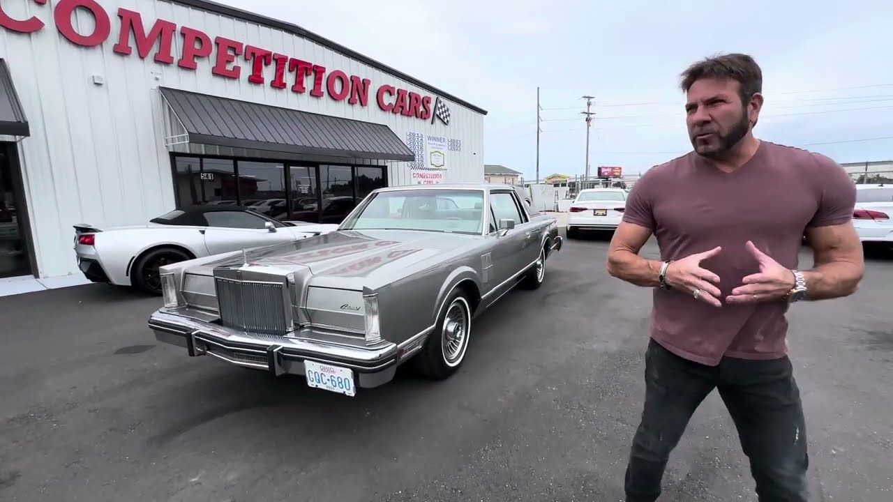 1981 Lincoln Mark VI Cartier Driving Video! Only 25,000 ORIGINAL MILES