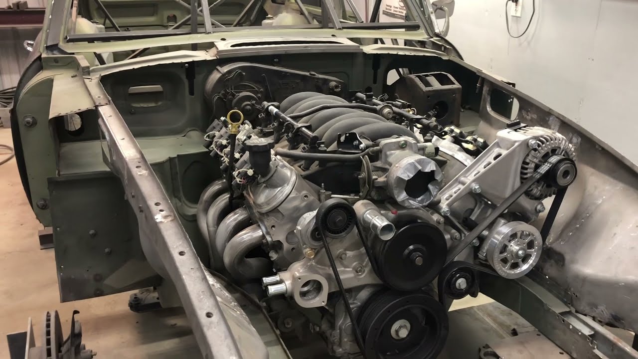 Introducing PROJECT GINSU my LS 1 MGBGT with a BMW IRS