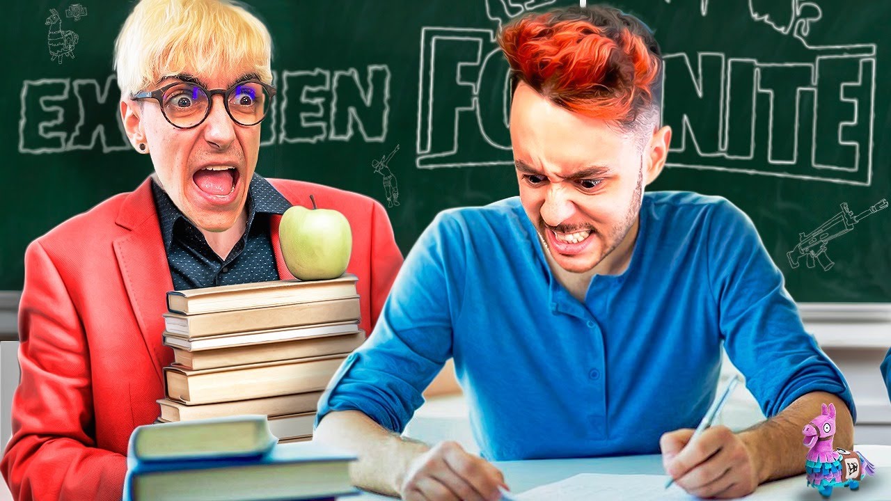 EL EXAMEN IMPOSIBLE DE FORTNITE - TheGrefg
