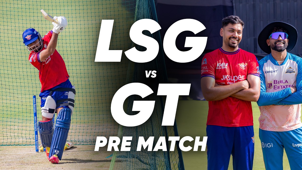 LSG против Gujarat Titans | Тренировки и подготовка на стадионе &laquo;Экана&raquo; | Lucknow Super Giants | ...