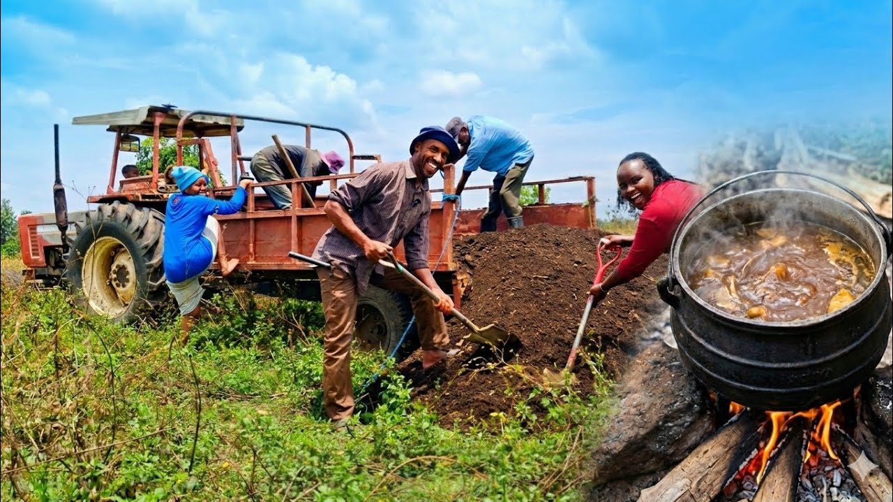 A Full Truck of Manure? 🚜 Starting Our Biggest Project Yet! | Slow Cooking Bone Broth 🔥 | Rural Life