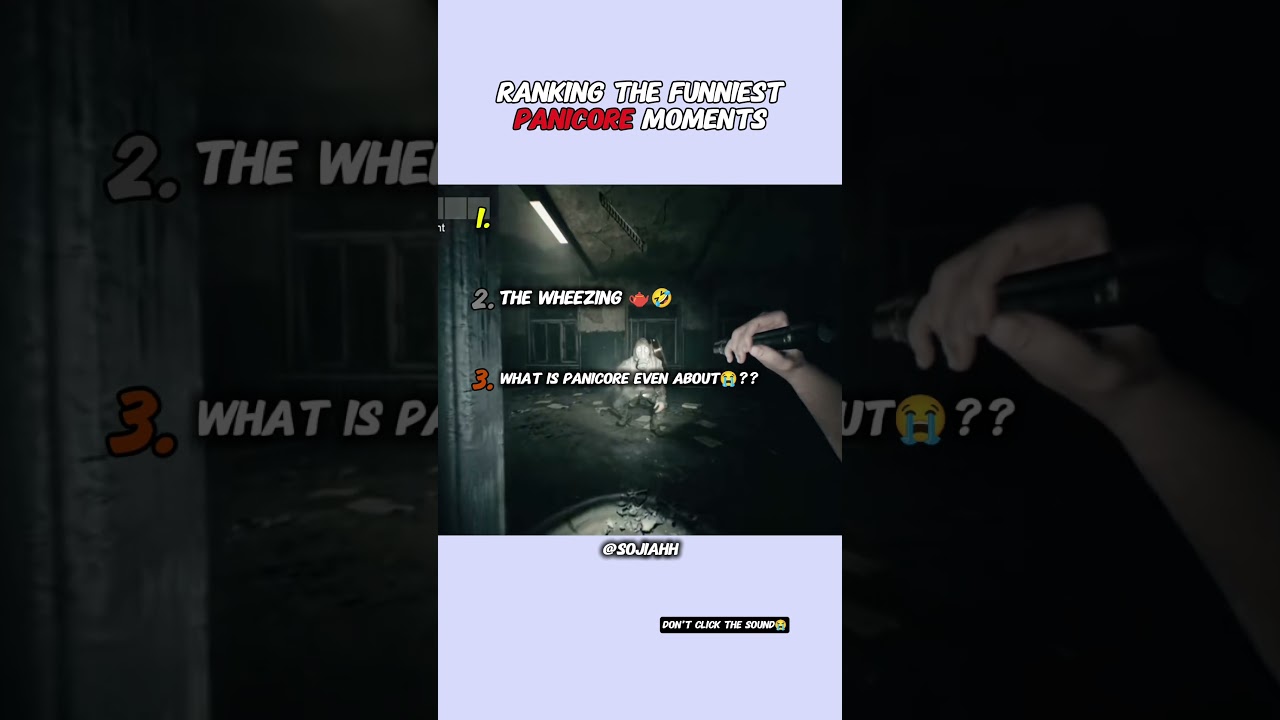 Ranking the FUNNIEST Panicore Moments EVER! 😱(Top Multiplayer Horror fails) PART 1 #funny #panicore