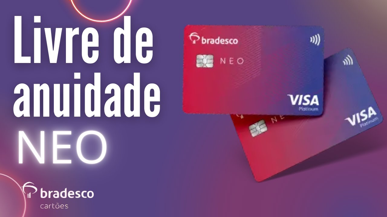Cartão de crédito Bradesco Neo Visa Platinum