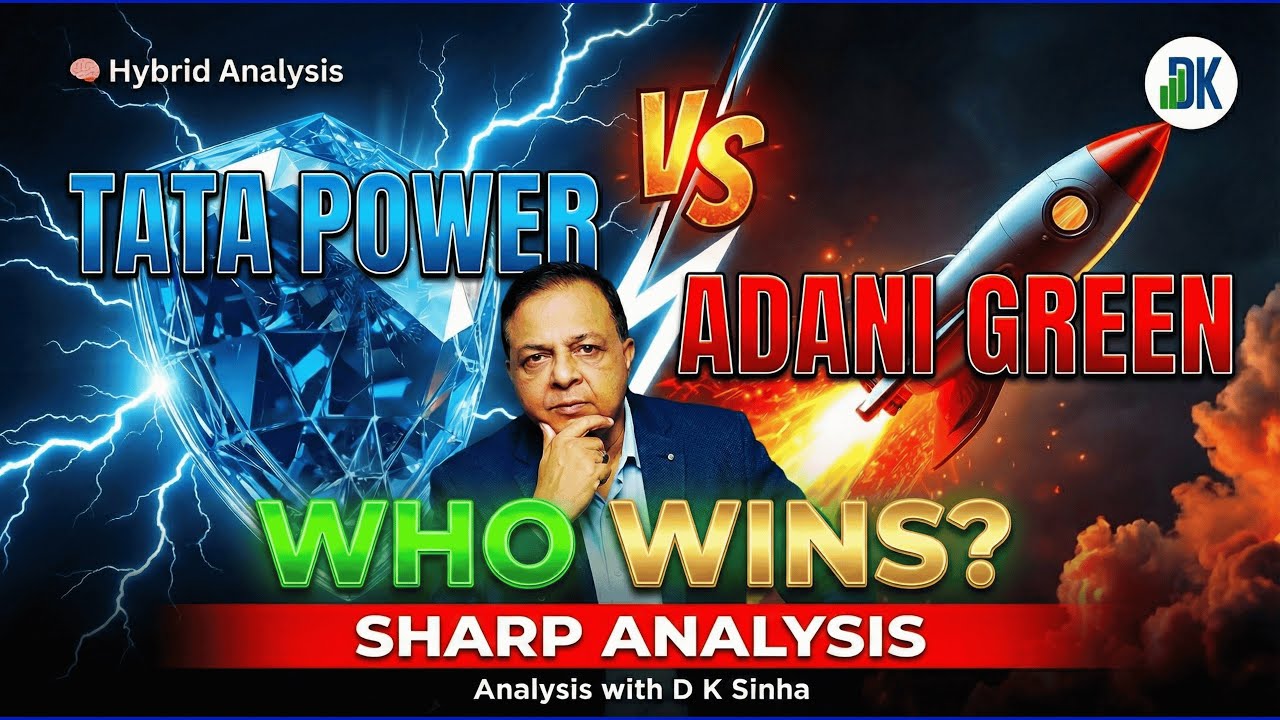 Tata Power vs Adani Green: The Ultimate Battle ⚡ | Hybrid Analysis & Case Study
